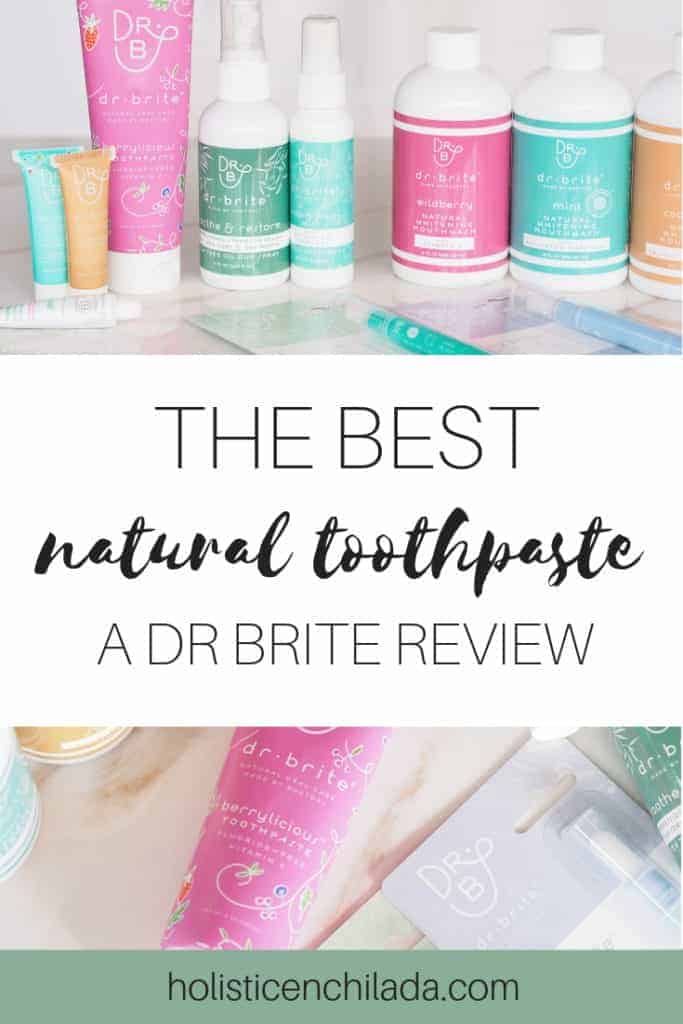 Dr Brite review natural toothpaste