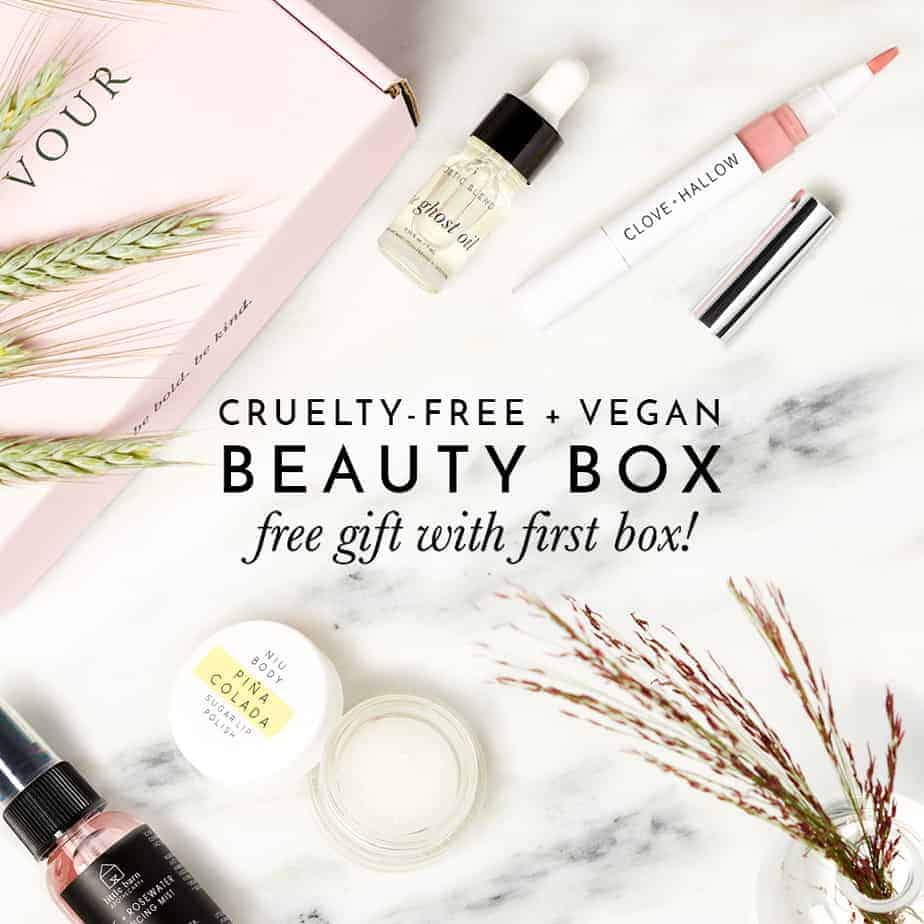 Petit Vour monthly beauty box a good choice for a natural beauty valentine's day gift