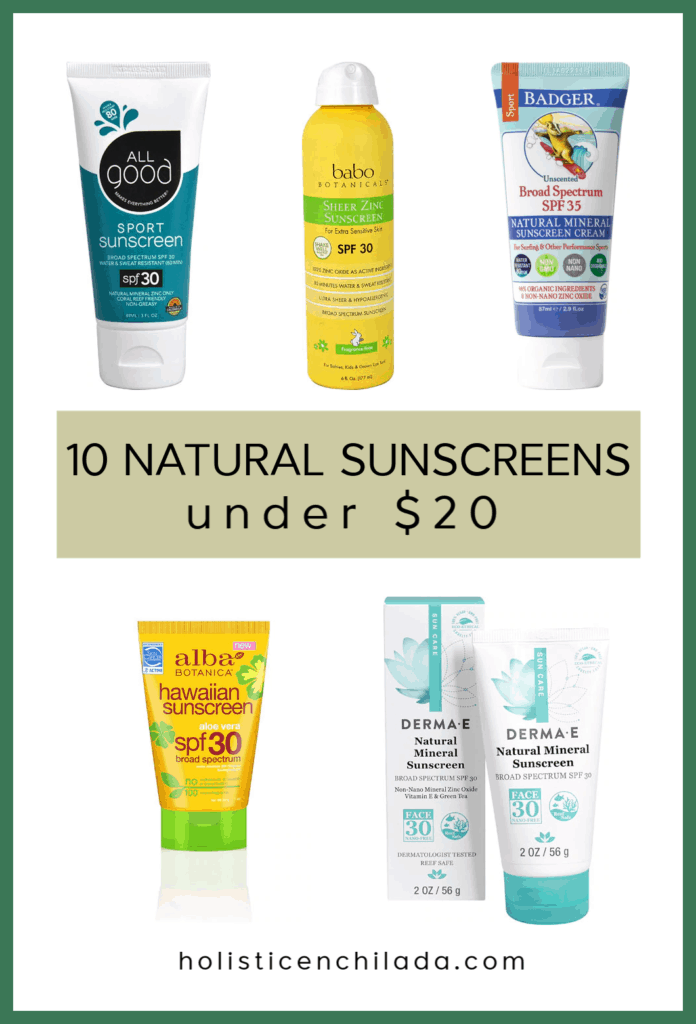 non oxybenzone sunscreen