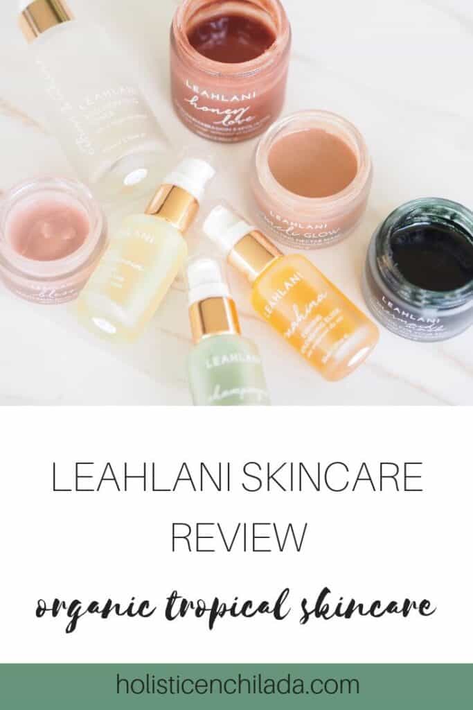 Organic nontoxic  skincare Lealani review