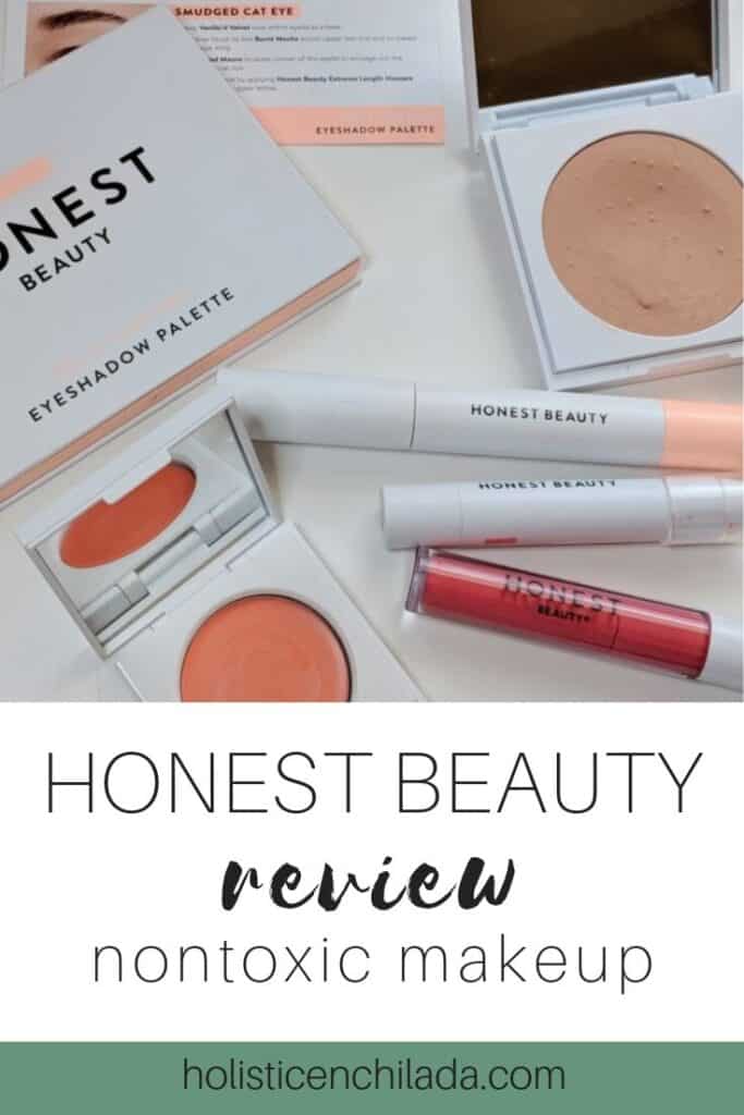 Honest Beauty Review pin image