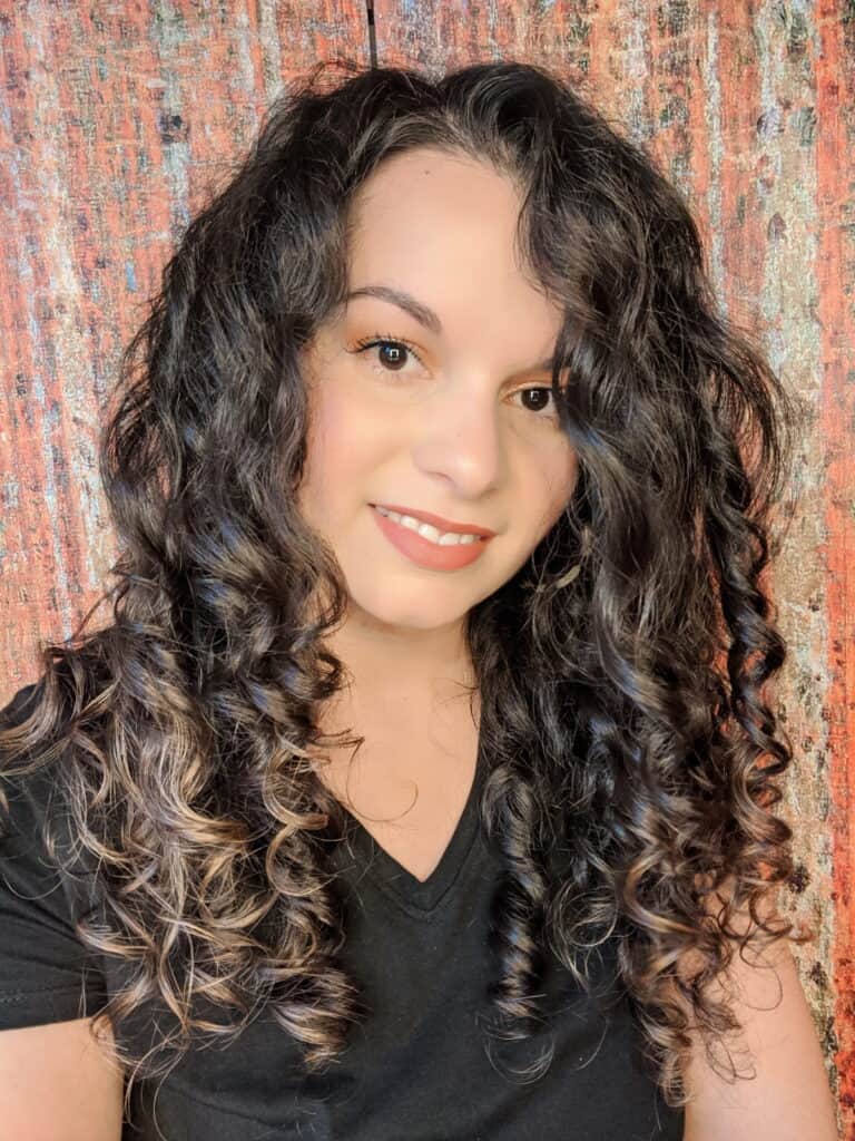 Delilah Orpi results of her EVOLVh SmartCurl review 2b 2c 3a hair
