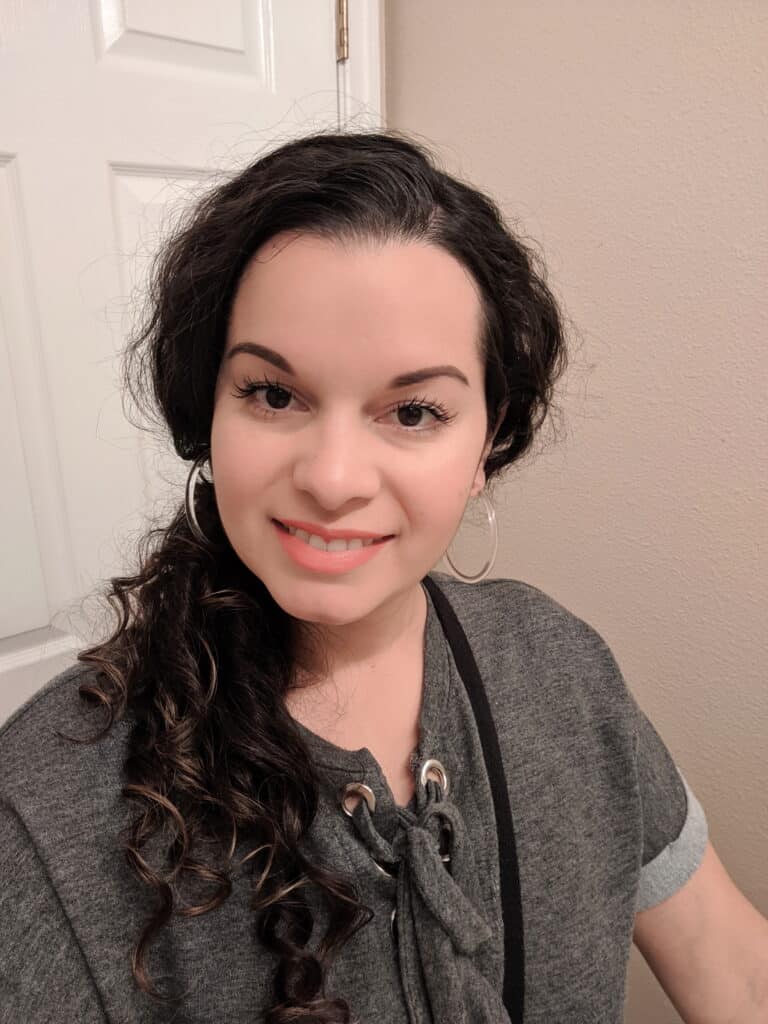 day 5 curly hair updo