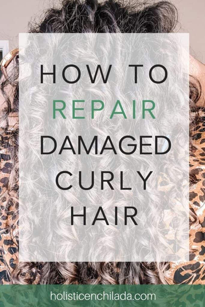 how to repair damaged curly hair