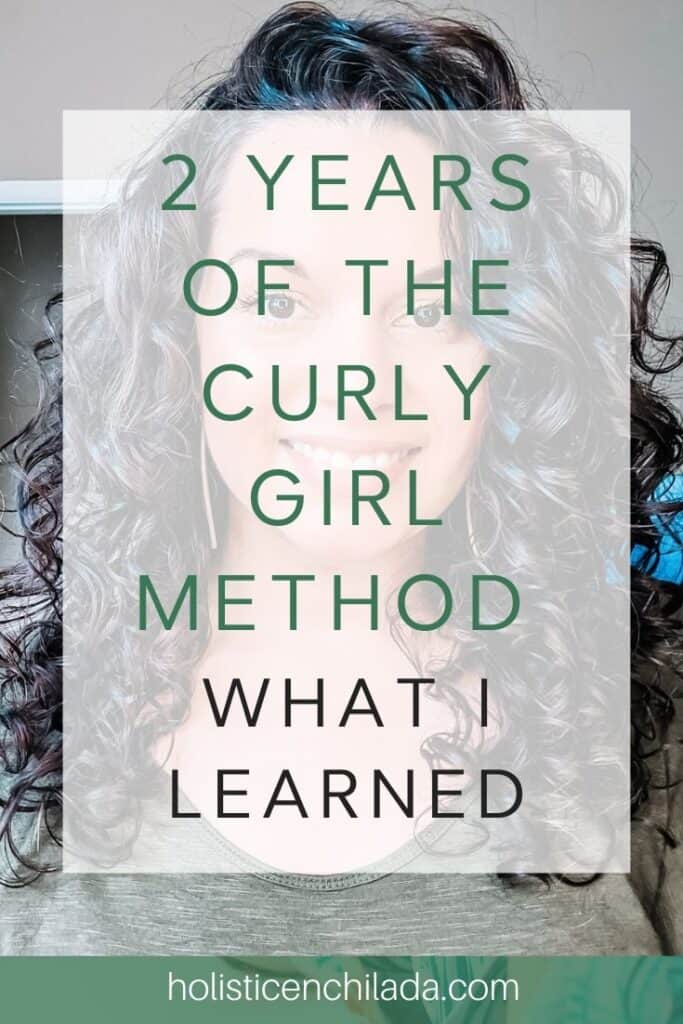 2 years of the curly girl method progress