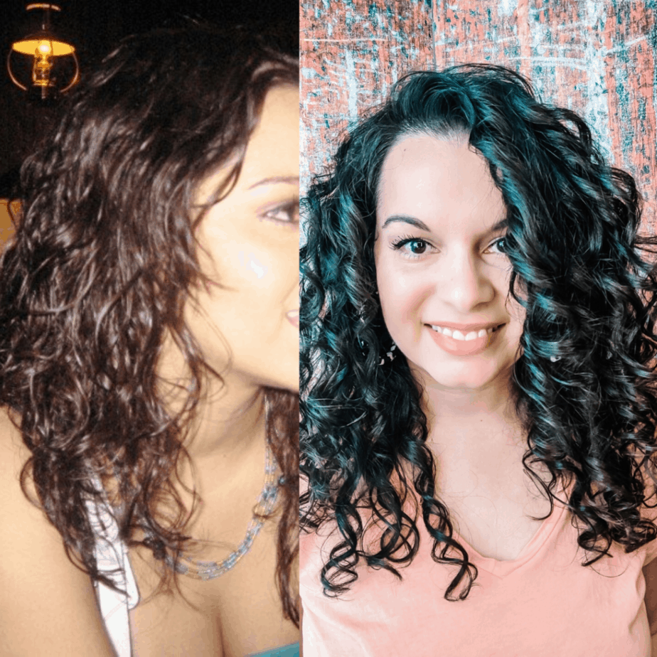 curly girl method transformation