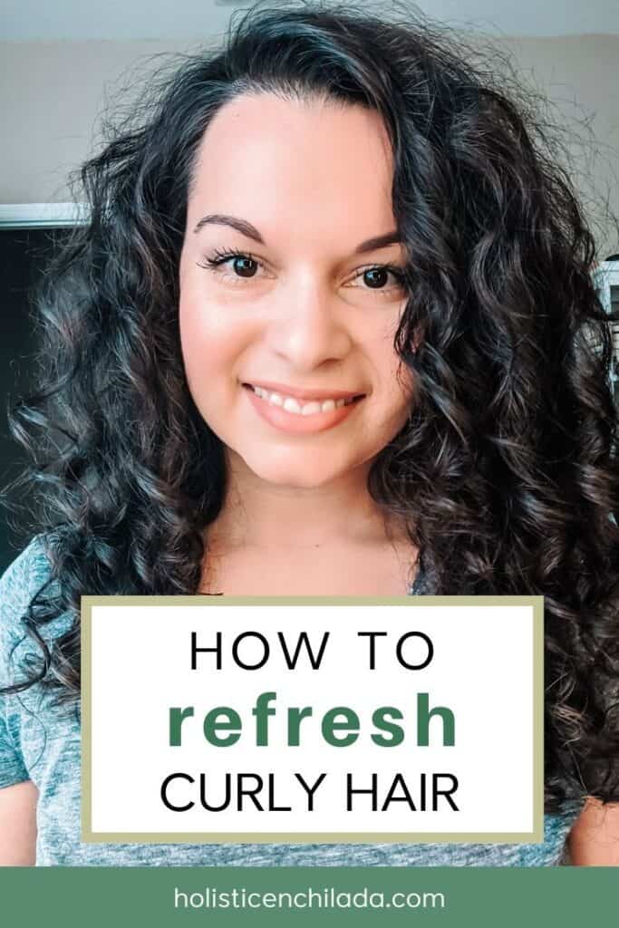 how to refresh curly hair