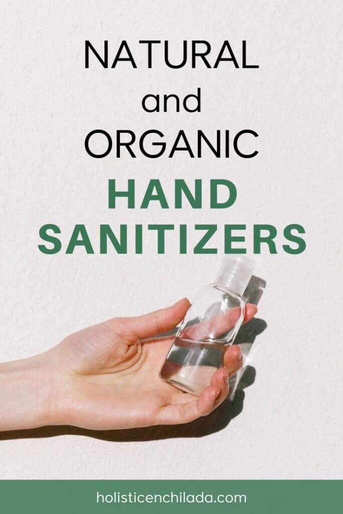 organic and natural hand sanitizers