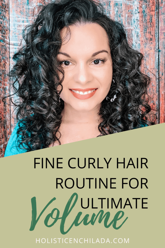 Curly Hair Routine For Volume For Thin Curly Hair