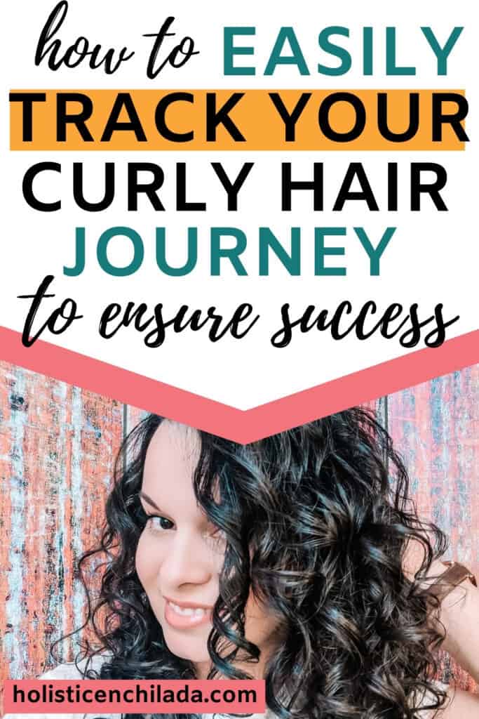 curly hair tracker and printable for your curly hair journey