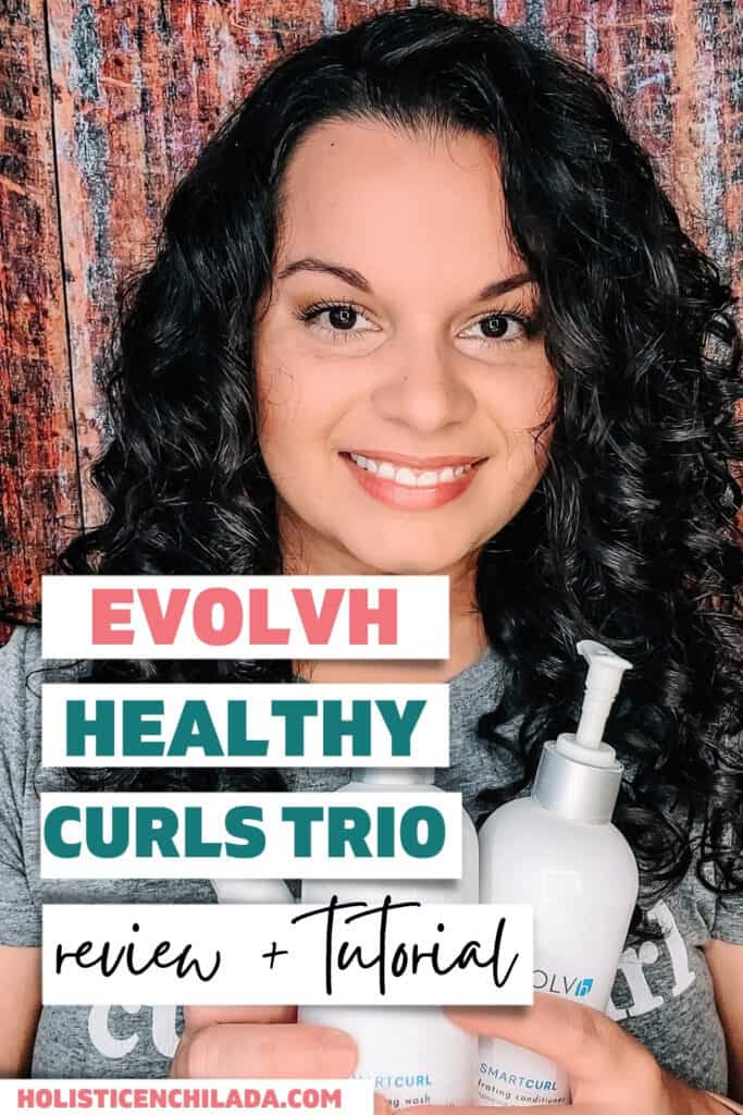 EVOLVh review of the Healthy Curls Trio pin image