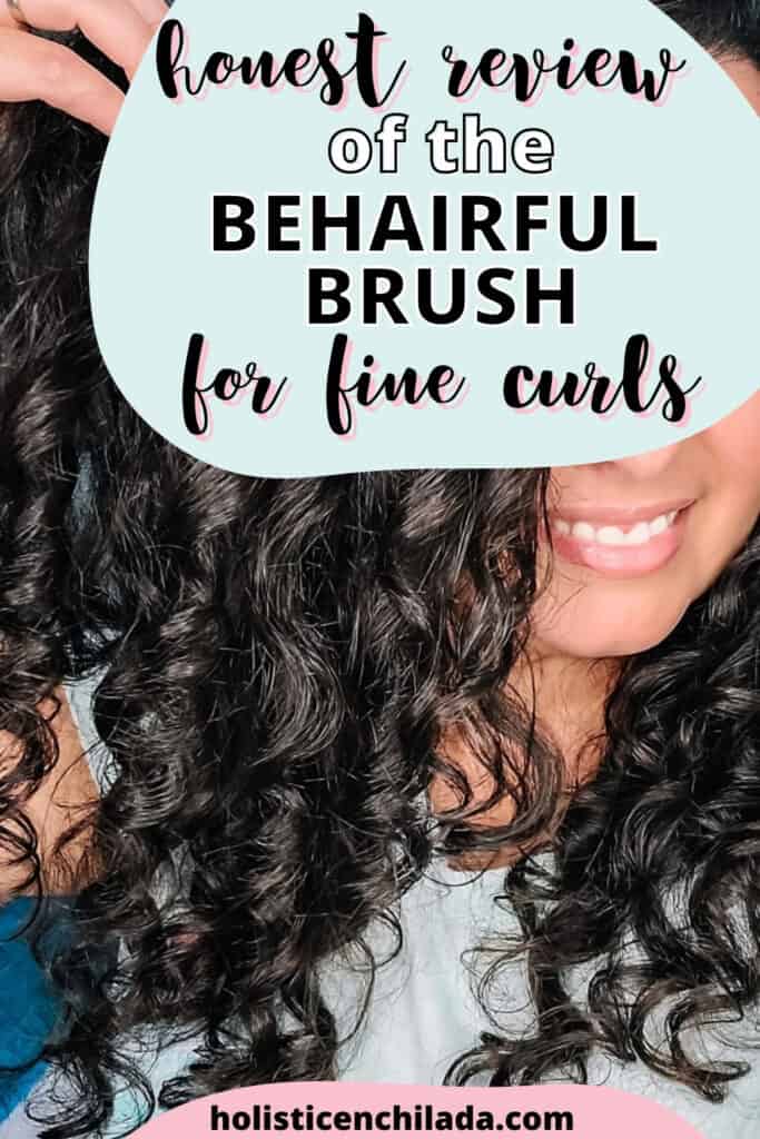 behairful brush review for fine curly hair