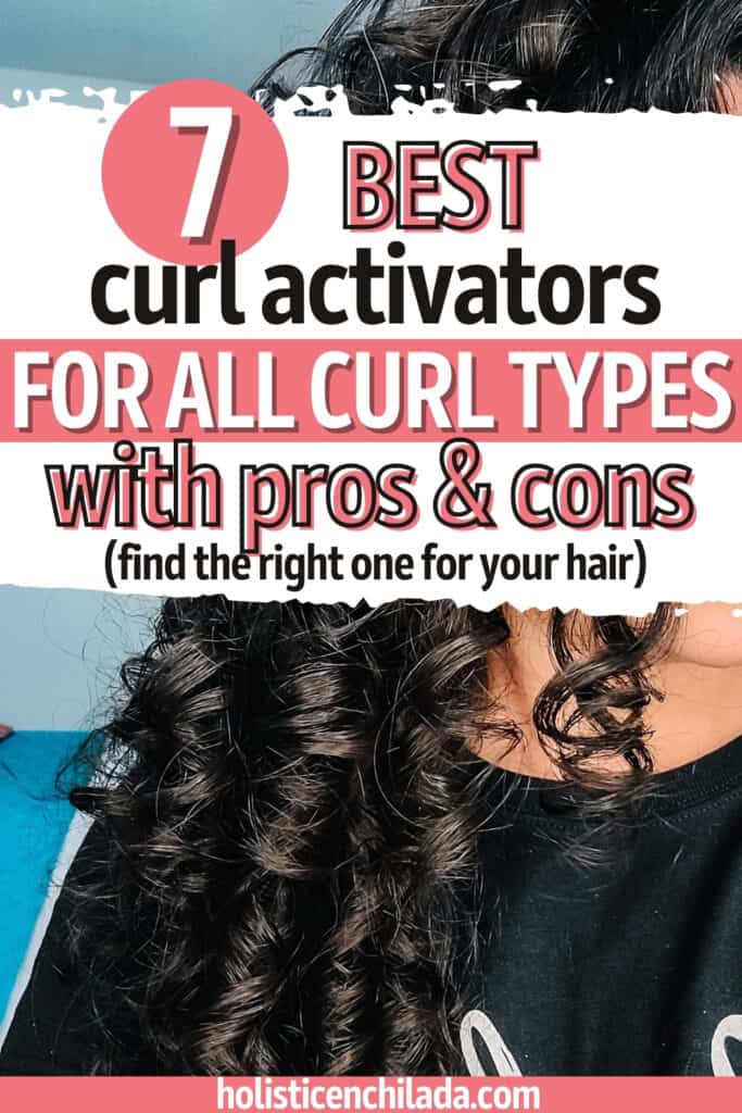 best curl activators for all curl types pin image