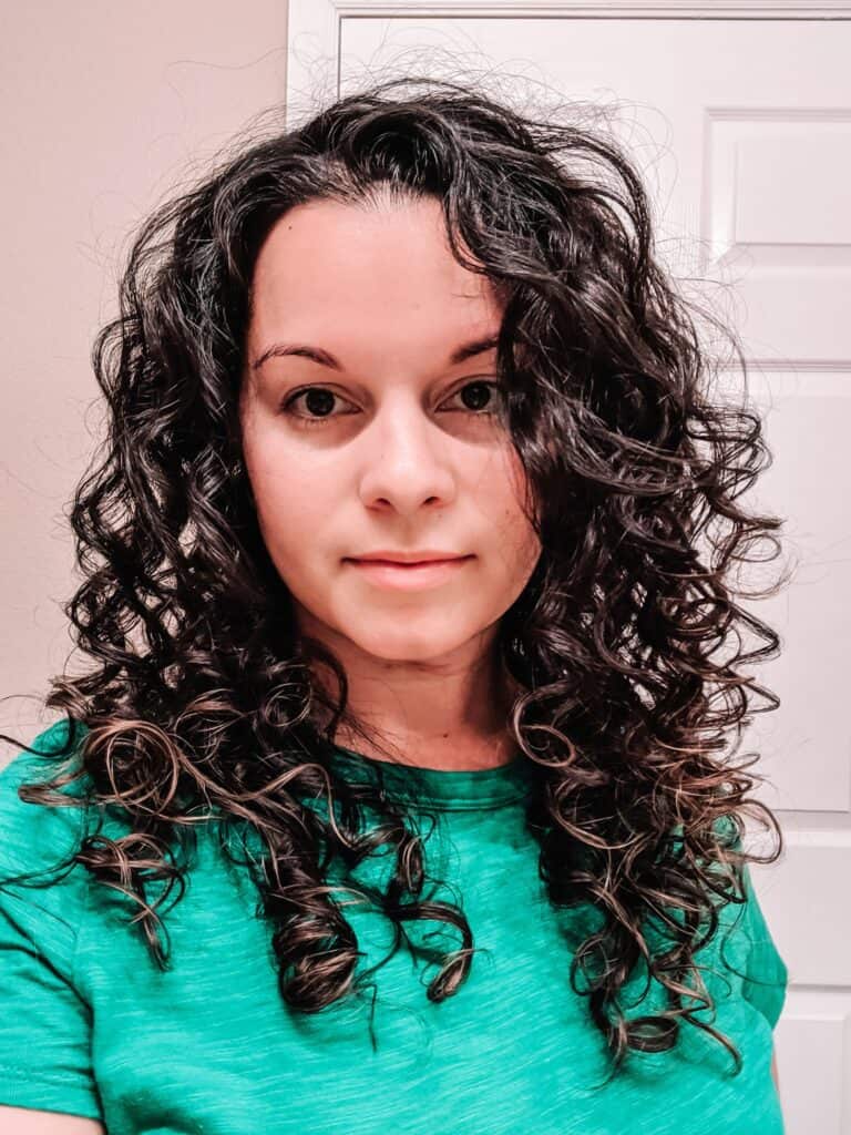 Giovanni shampoo, conditioner, and gel results