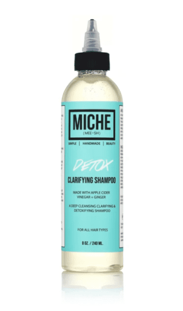 Miche Detox Clarifying shampoo for fine curly hair