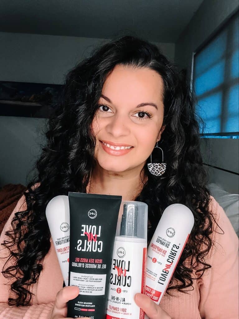 LUS Love Ur Curls Hair Products Review on Fine Curly Hair