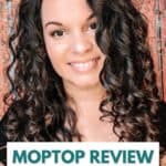 MopTop review for fine curly hair pin image
