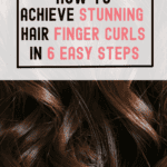 how to achieve stunning finger curls in 6 easy steps overlay on brown curly hair