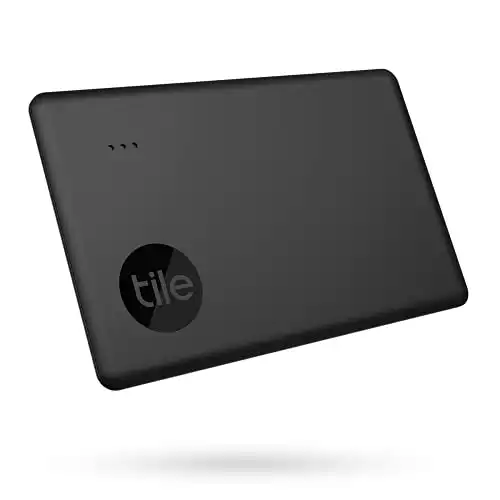Tile Slim Thin Bluetooth Tracker, iOS and Android Compatible
