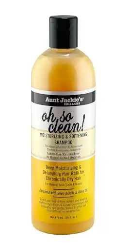 Aunt Jackie's Curls and Coils Oh So Clean Moisturizing and Softening Shampoo