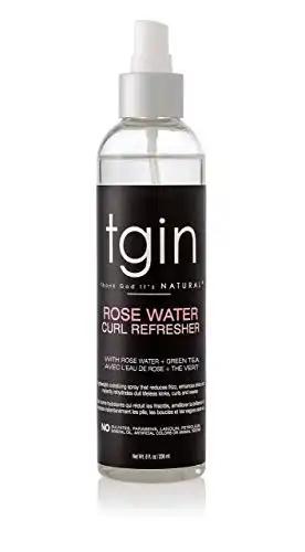 tgin Rose Water Curl Refresher for Curls