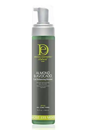 Design Essentials Curl Enhancing Mousse, Almond and Avocado Collection