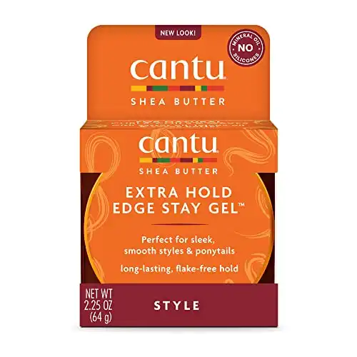 Cantu Extra Hold Edge Stay Gel with Shea Butter