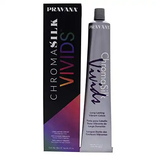 PRAVANA ChromaSilk Vivids Creme Hair Color with Silk & Keratin Protein (BLUE)