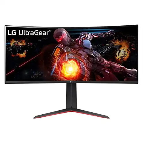 LG UltraGear QHD 34-Inch Curved Gaming Monitor