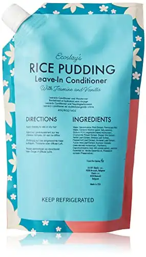 Ecoslay Rice Pudding Leave-in Conditioner and Moisturizer