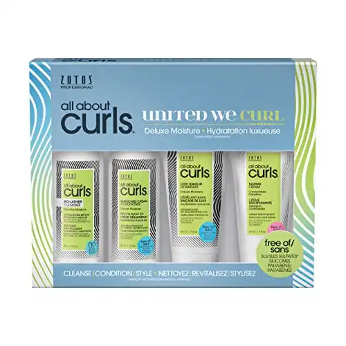 All About Curls Deluxe Moisture Starter Kit 4-Piece Set