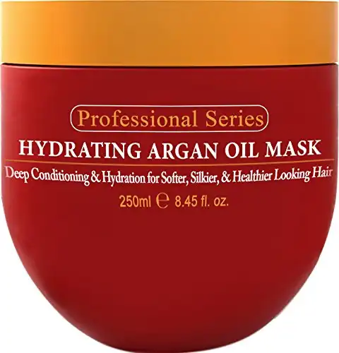 Arvazallia Hydrating Argan Oil Hair Mask and Deep Conditioner for Dry or Damaged Hair