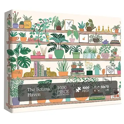 The Botanic Haven Puzzles for Adults 1000 Pieces
