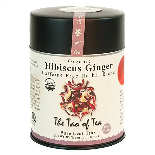 The Tao of Tea, Hibiscus Ginger Tea, Loose Leaf