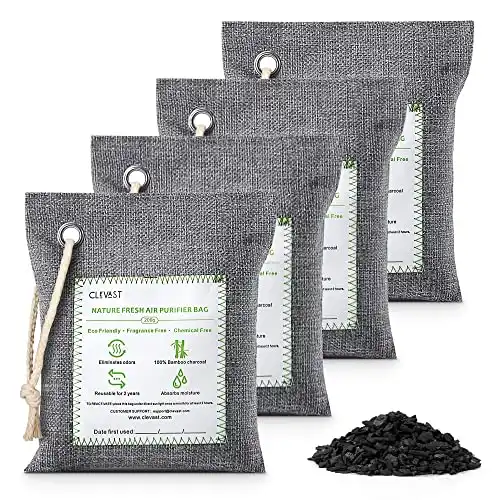Bamboo Charcoal Air Purifying Bags (4 pack)