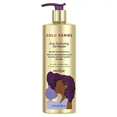 Gold Series from Pantene Sulfate-Free Deep Hydrating Co-Wash with Argan Oil