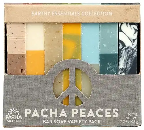 PACHA SOAP Peaces Earthy Essentials Collection Bar Soap