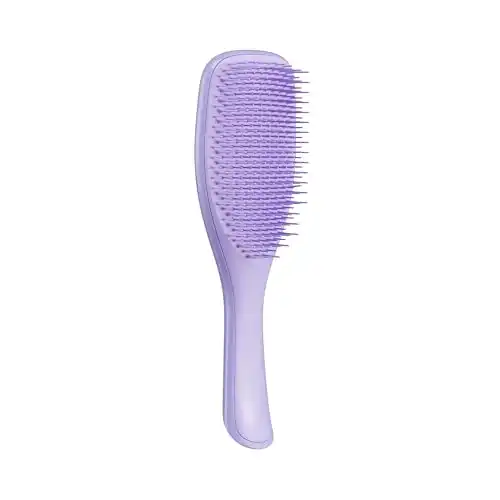 Tangle Teezer The Naturally Curly Ultimate Detangling Brush, Dry and Wet Hair Brush Detangler for for 3C to 4C Hair, Purple Passion