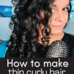 How To Make Skinny Curly Hair Look Thicker