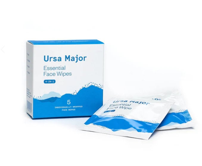 Ursa Major Essential Face Wipes - 5 pack