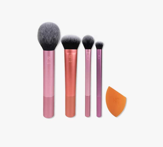 Real Techniques Everyday Essentials Makeup Brush & Sponge Set
