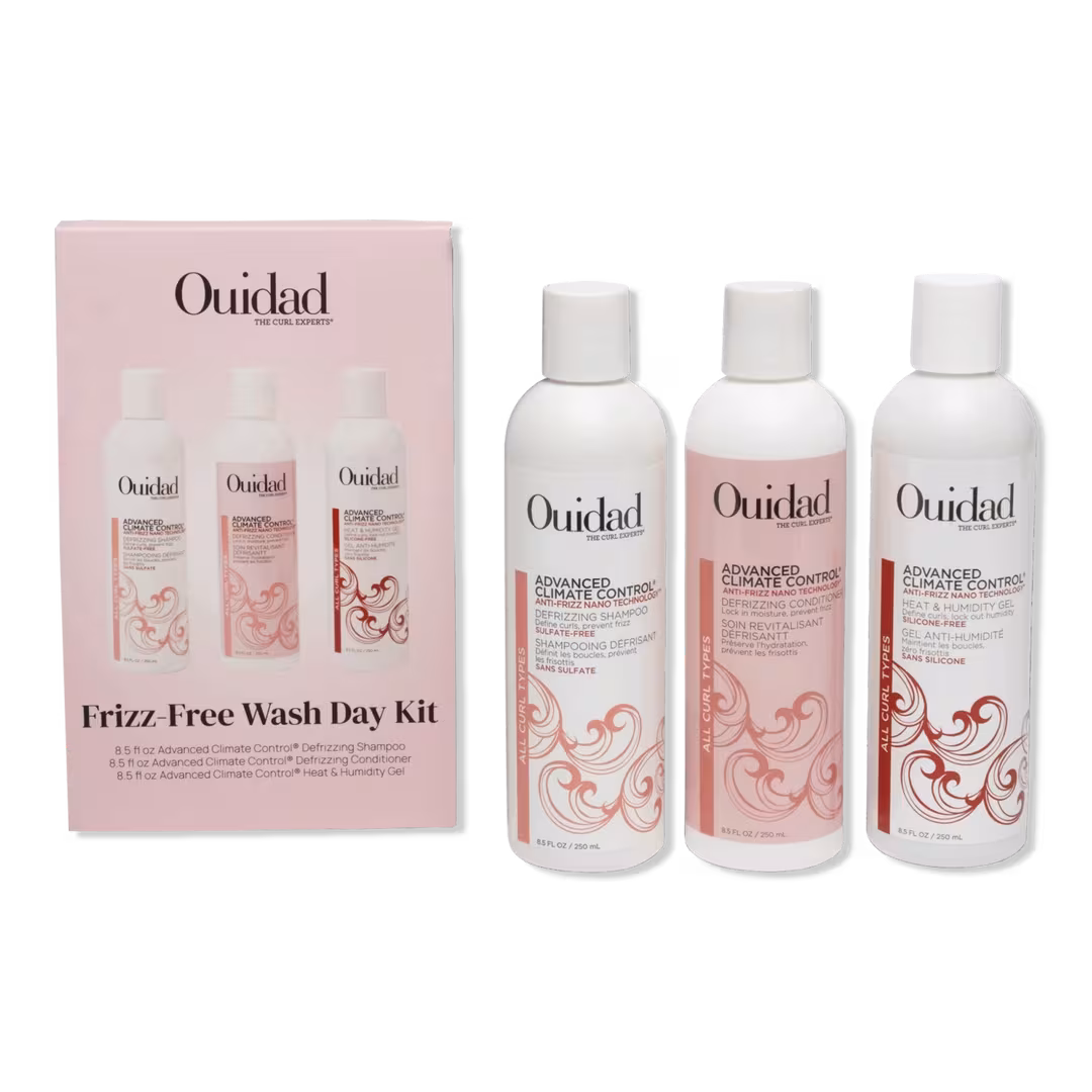 Ouidad Frizz-Free Wash Day Kit