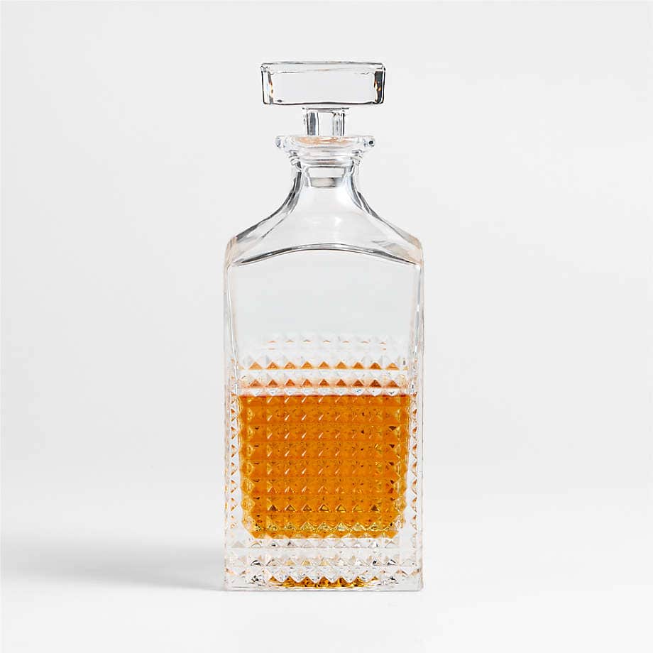 Brixton Whiskey Decanter from Crate & Barrel